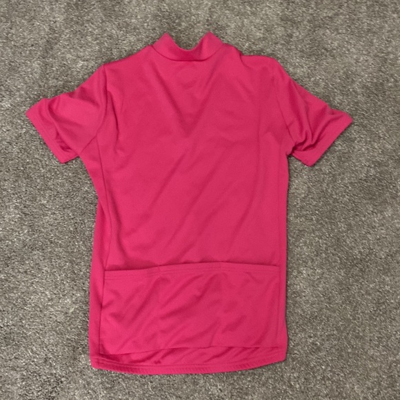Pink road bike riding shirt - Picture 3 of 4